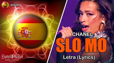 slomo letra chanel|slomo eurovision.